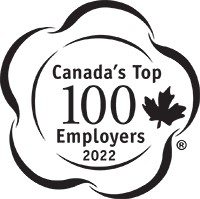 Canada's top 100 employers 2022 award