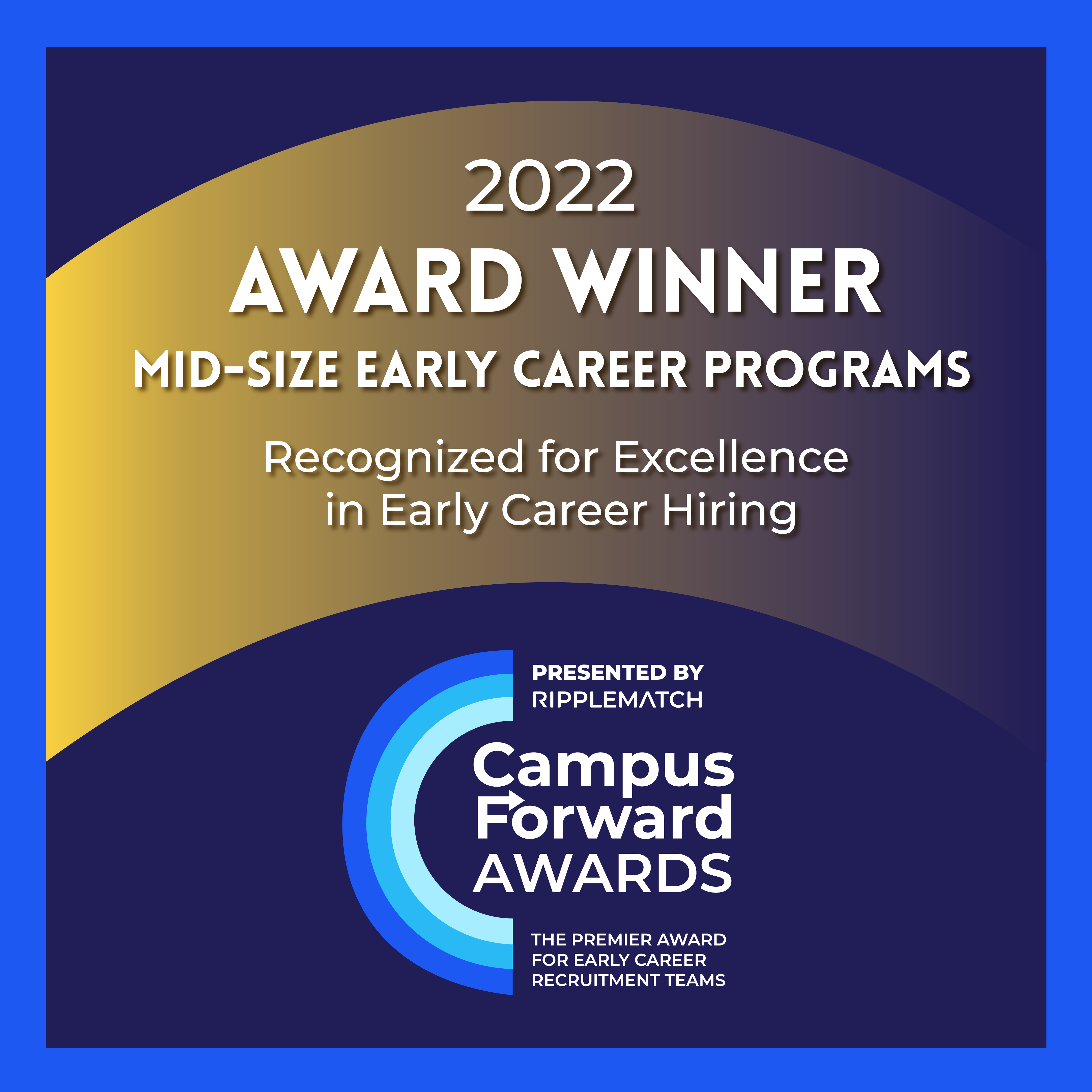 2022 Award Winner - Mid-size Career Programs